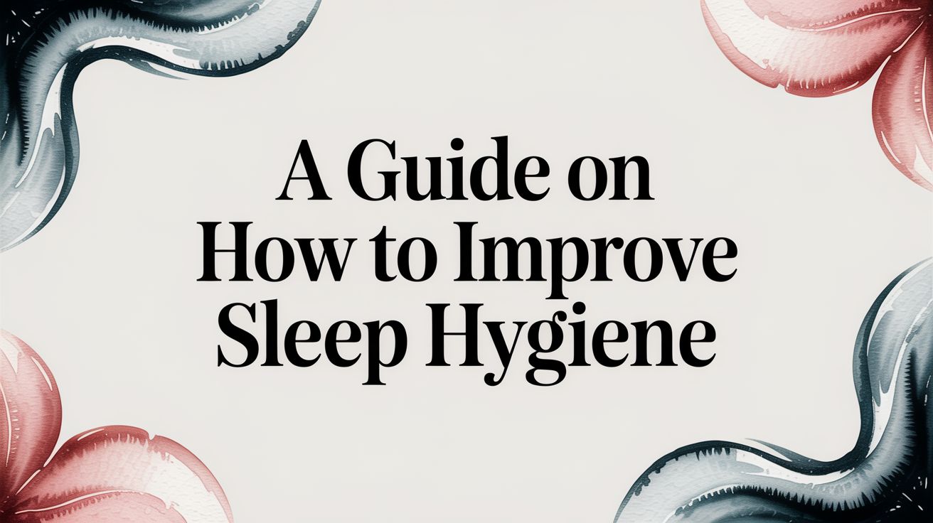 How to Improve Sleep Hygiene: Your Ultimate Guide