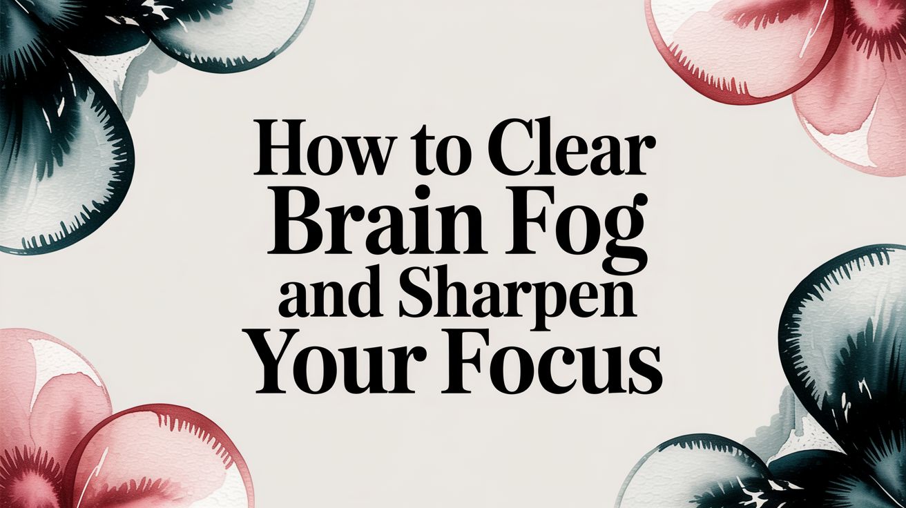How to Clear Brain Fog: 8 Strategies for Mental Clarity