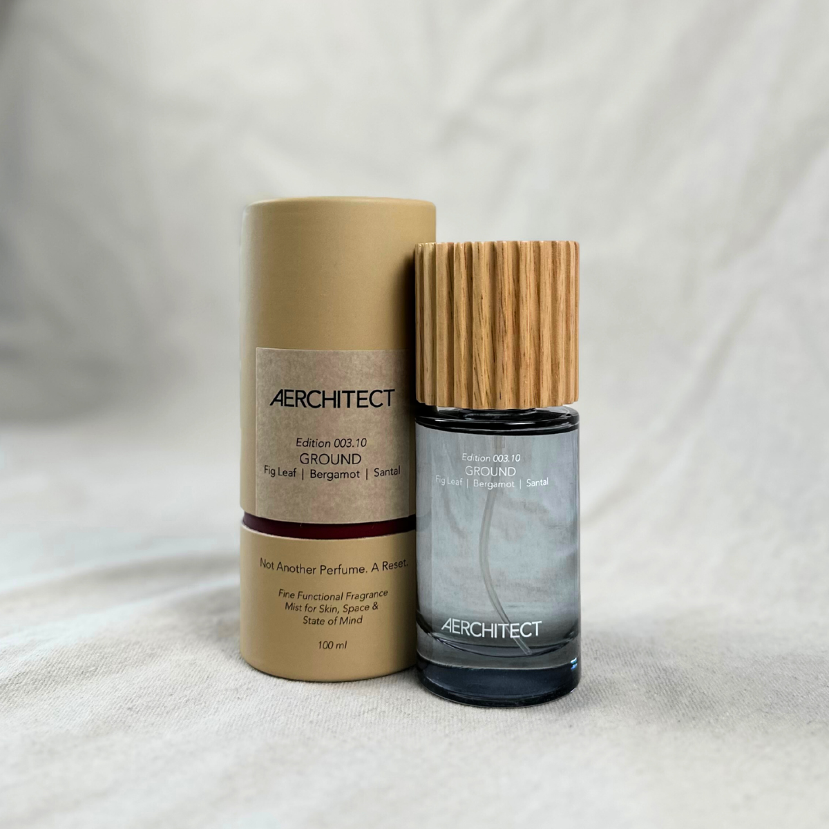 GROUND Functional Fragrance Mist for Balance & Presence | Fig Leaf, Bergamot & Santal by Aerchitect