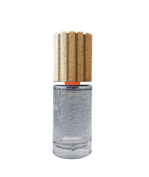 Aerchitect CALM calming fragrance mist bottle with thyme, clove and santal scent notes