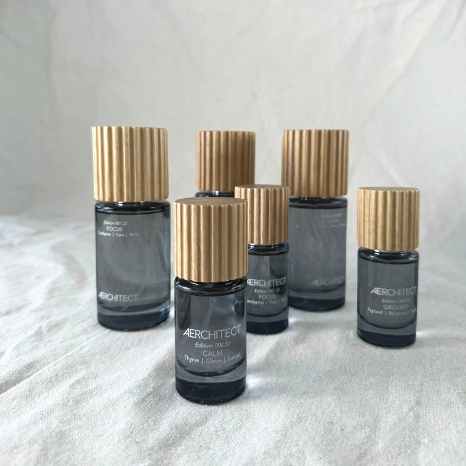 Mood Toolkit Volume 1 | Complete Functional Fragrance Set - CALM, FOCUS & GROUND (3 × 30ml) by Aerchitect